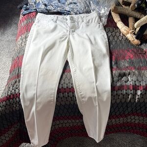 d. jeans Women's White Pants